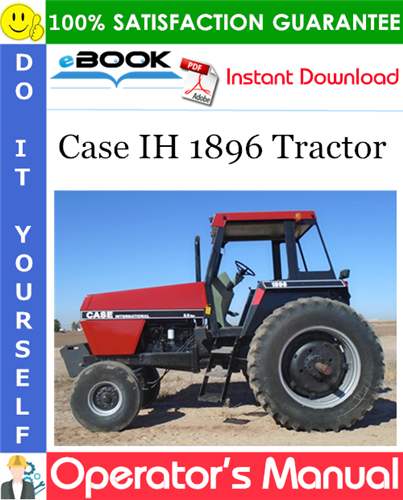 Case IH 1896 Tractor Operator's Manual