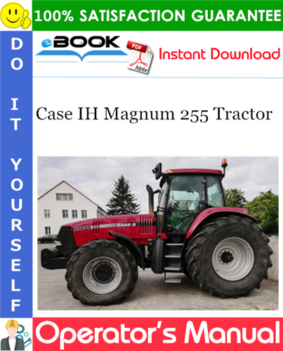 Case IH Magnum 255 Tractor Operator's Manual