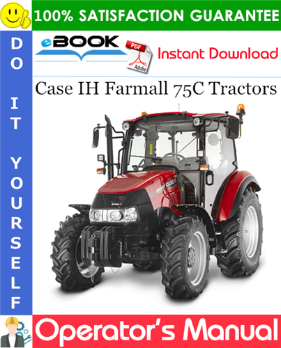 Case IH Farmall 75C Tractors Operator's Manual