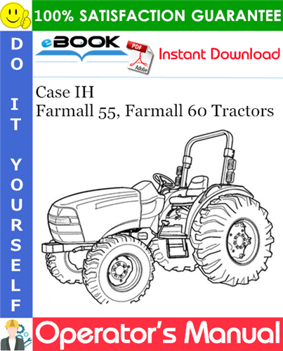 Case IH Farmall 55, Farmall 60 Tractors Operator's Manual