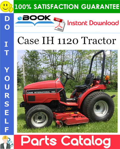 Case IH 1120 Tractor Parts Catalog Manual