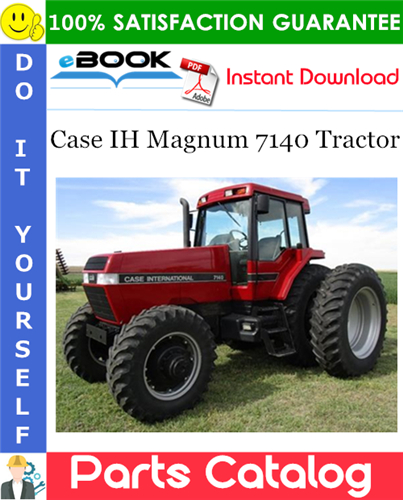 Case IH Magnum 7140 Tractor Parts Catalog Manual (North America)