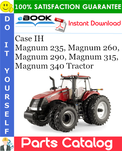 Case IH Magnum 235, Magnum 260, Magnum 290, Magnum 315, Magnum 340 Tractor