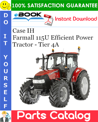 Case IH Farmall 115U Efficient Power Tractor - Tier 4A Parts Catalog