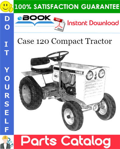 Case 120 Compact Tractor Parts Catalog