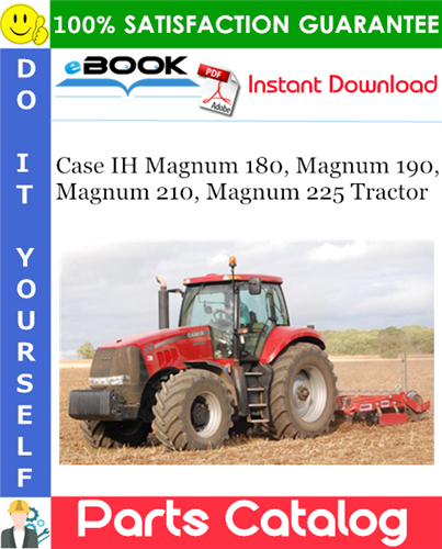 Case IH Magnum 180, Magnum 190, Magnum 210, Magnum 225 Tractor