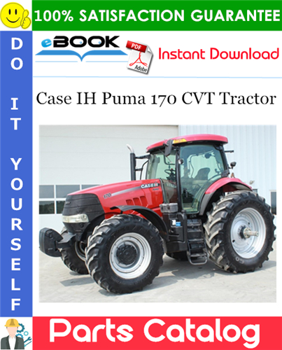 Case IH Puma 170 CVT Tractor Parts Catalog
