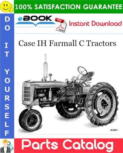 Case IH Farmall C Tractors Parts Catalog