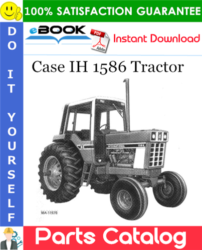 Case IH 1586 Tractor Parts Catalog