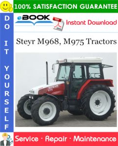 Steyr M968, M975 Tractors Service Repair Manual