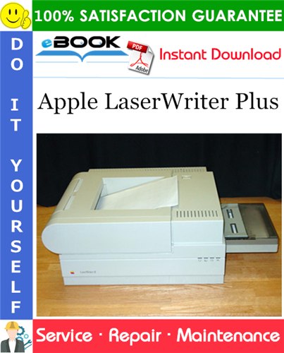 Apple LaserWriter Plus Service Repair Manual