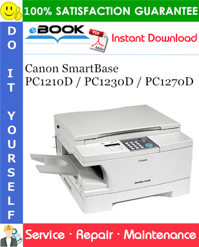 Canon SmartBase PC1210D / PC1230D / PC1270D Service Repair Manual