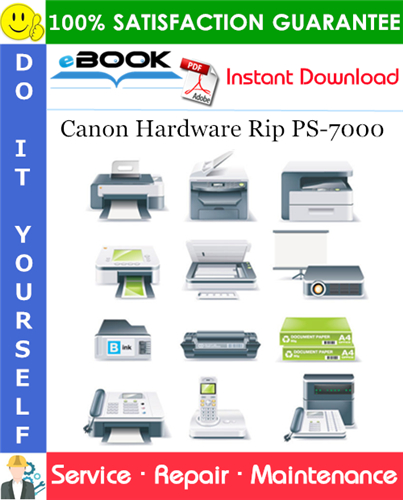 Canon Hardware Rip PS-7000 Service Repair Manual