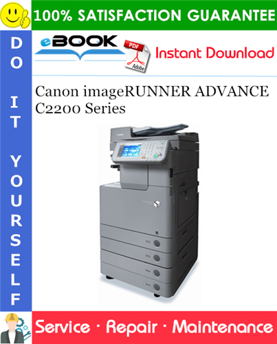 Canon imageRUNNER ADVANCE C2200 Series Service Repair Manual