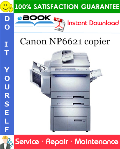 Canon NP6621 copier Service Repair Manual
