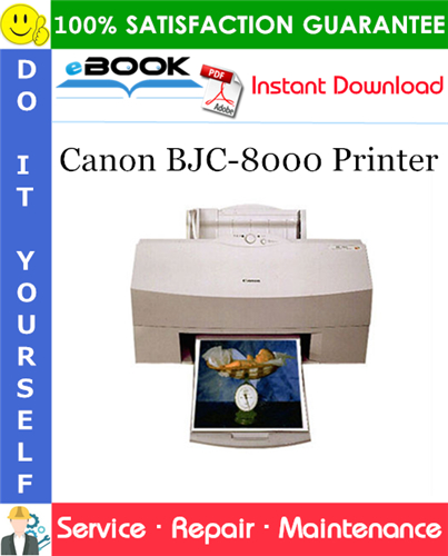 Canon BJC-8000 Printer Service Repair Manual