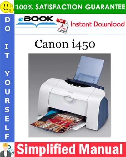 Canon i450 Simplified Manual