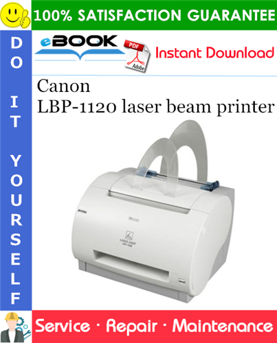 Canon LBP-1120 laser beam printer Service Repair Manual