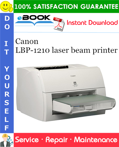 Canon LBP-1210 laser beam printer Service Repair Manual