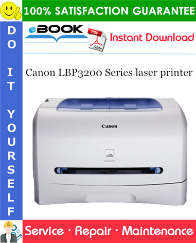 Canon LBP-3200 Series laser printer Service Repair Manual