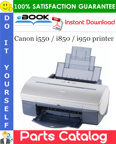 Canon i550 / i850 / i950 printer Parts Catalog Manual