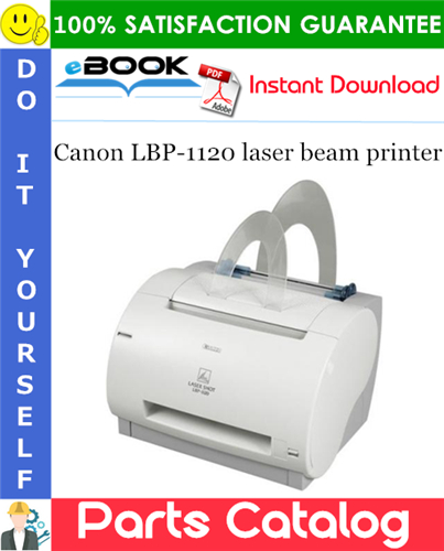 Canon LBP-1120 laser beam printer Parts Catalog Manual