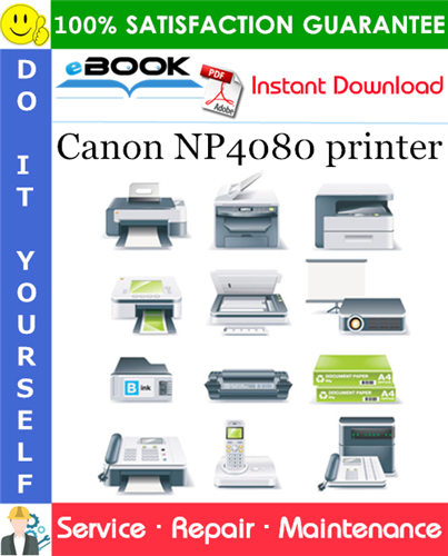 Canon NP4080 printer Service Repair Manual