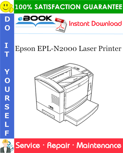 Epson EPL-N2000 Laser Printer Service Repair Manual