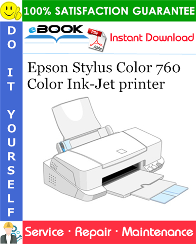 Epson Stylus Color 760 Color Ink-Jet printer Service Repair Manual