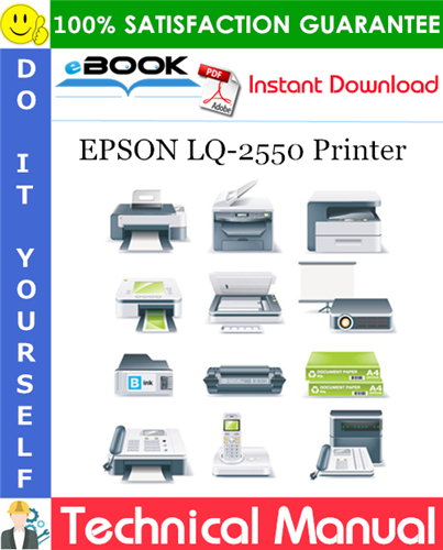 EPSON LQ-2550 Printer Technical Manual