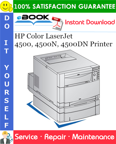 HP Color LaserJet 4500, 4500N, 4500DN Printer Service Repair Manual