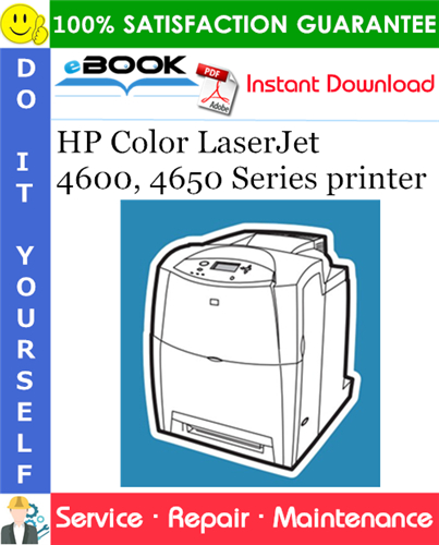 HP Color LaserJet 4600, 4650 Series printer Service Repair Manual