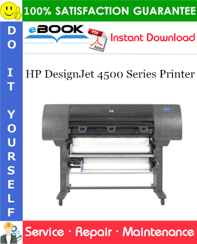 HP DesignJet 4500 Series Printer Service Repair Manual