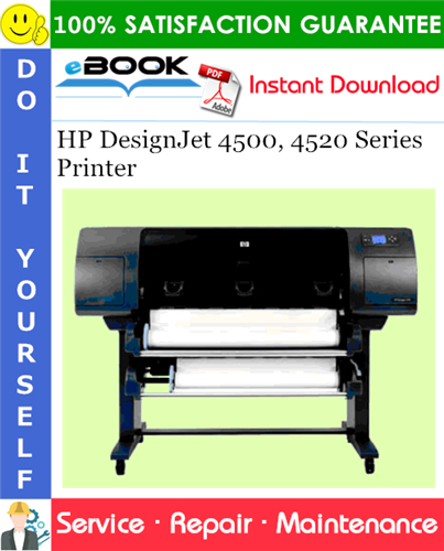 HP DesignJet 4500, 4520 Series Printer Service Repair Manual