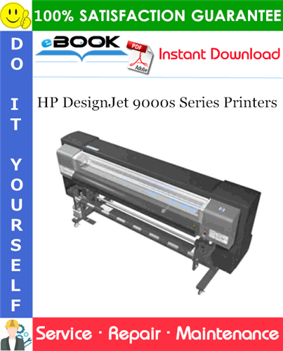 HP DesignJet 9000s Series Printers Service Repair Manual