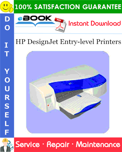HP DesignJet Entry-level Printers Service Repair Manual