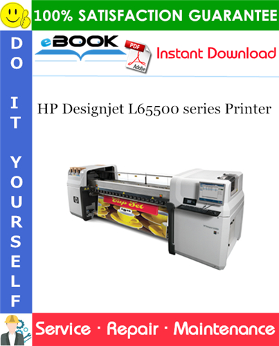 HP Designjet L65500 series Printer Service Repair Manual