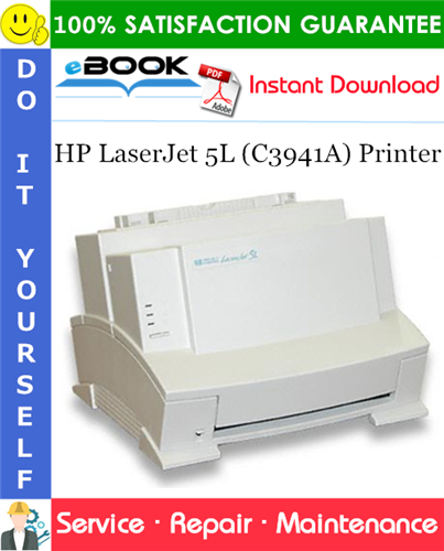 HP LaserJet 5L (C3941A) Printer Service Repair Manual