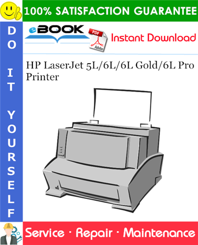 HP LaserJet 5L/6L/6L Gold/6L Pro Printer Service Repair Manual