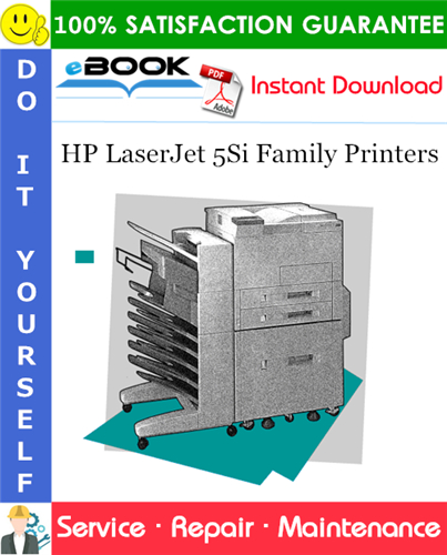 HP LaserJet 5Si Family Printers Service Repair Manual