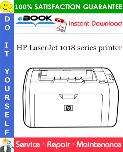 HP LaserJet 1018 series printer Service Repair Manual