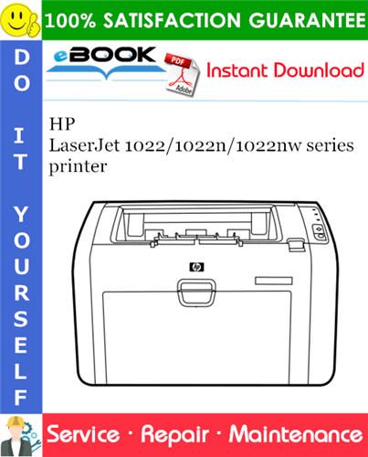 HP LaserJet 1022/1022n/1022nw series printer Service Repair Manual