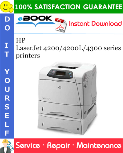 HP LaserJet 4200/4200L/4300 series printers Service Repair Manual