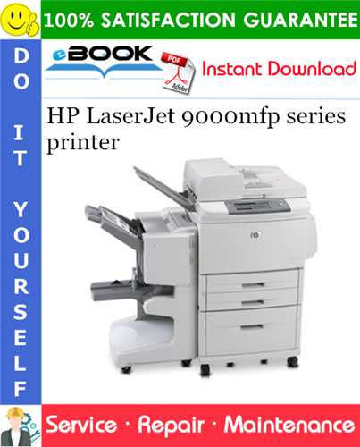 HP LaserJet 9000mfp series printer Service Repair Manual