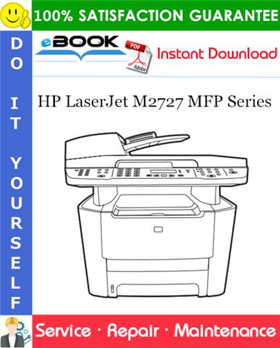 HP LaserJet M2727 MFP Series Service Repair Manual