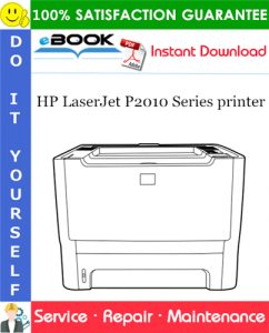 HP LaserJet P2010 Series printer Service Repair Manual