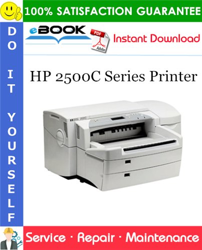 HP 2500C Series Printer Service Repair Manual
