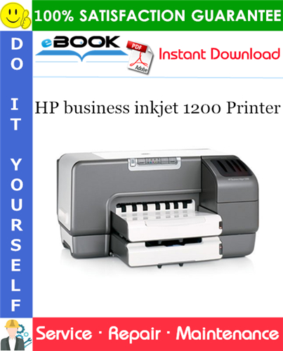 HP business inkjet 1200 Printer Service Repair Manual