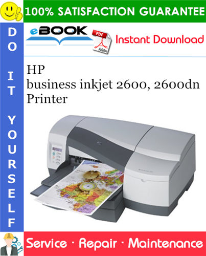 HP business inkjet 2600, 2600dn Printer Service Repair Manual