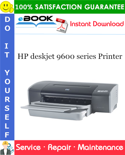 HP deskjet 9600 series Printer Service Repair Manual